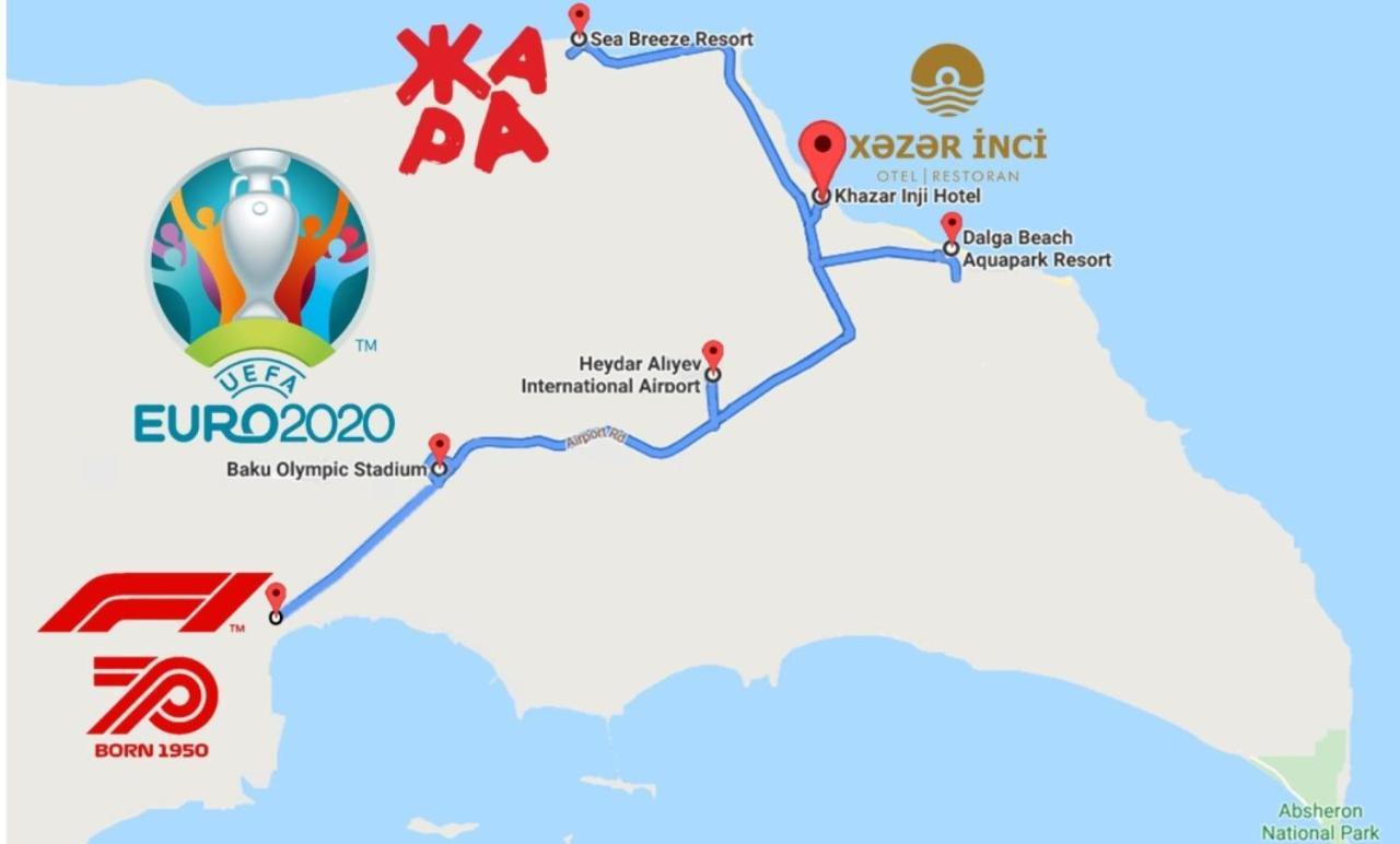 Hotel Khazar Inji Buzovna Zewnętrze zdjęcie